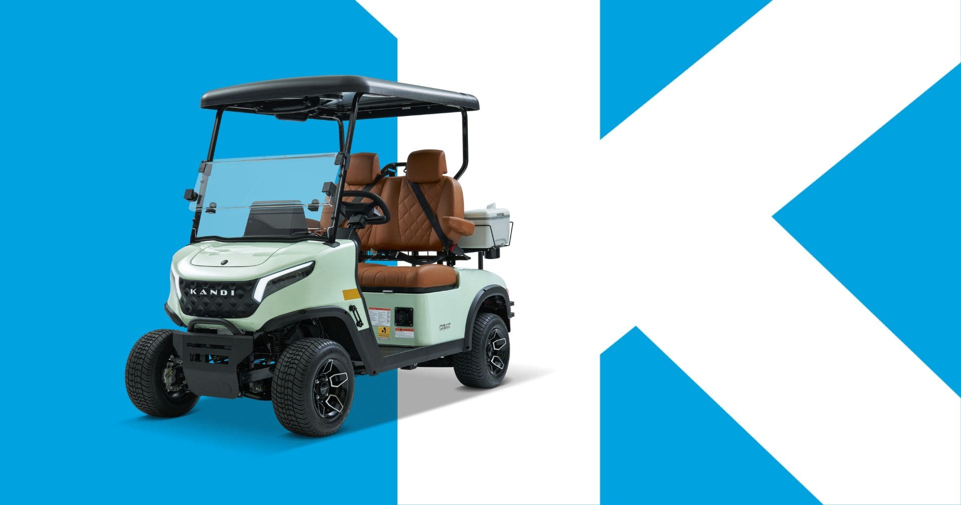 Electric 2 Seater Golf Cart: The GOAT 2P | Kandi Canada